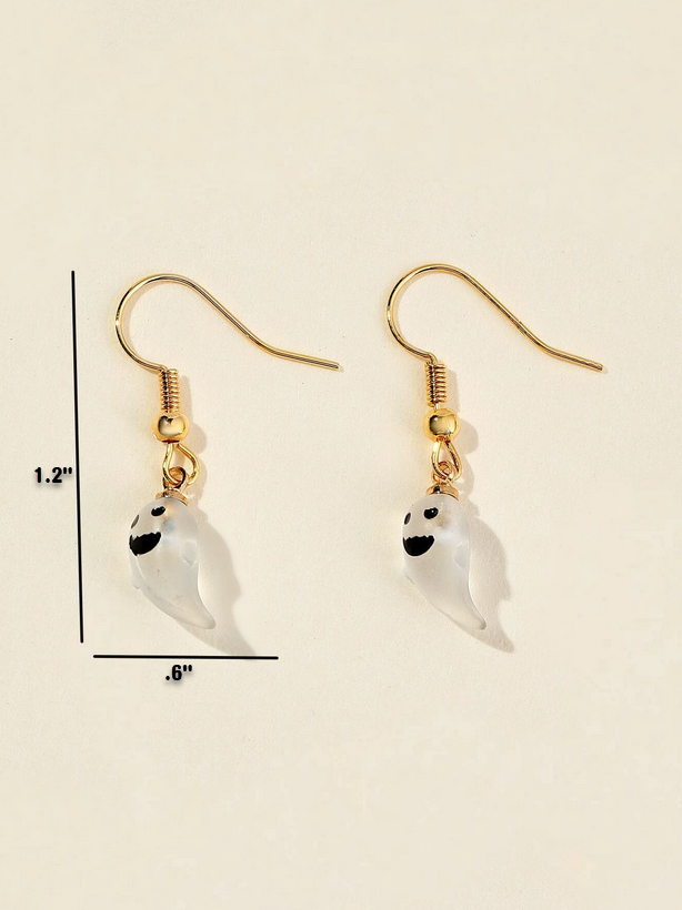 Ghost Drop Earrings