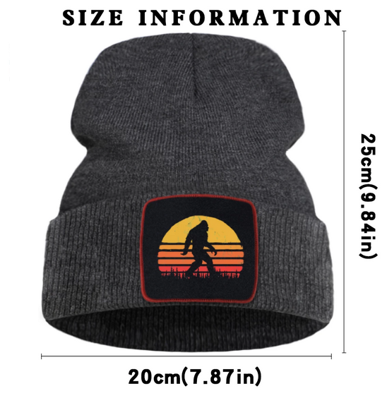Bigfoot Silhouette Beanie (3-colors)
