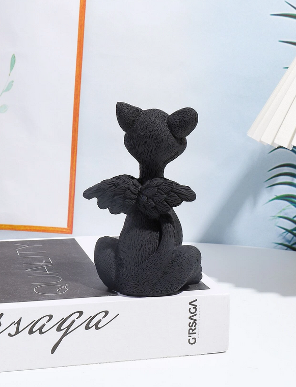 Familiar Witches Cat  Resin Figure