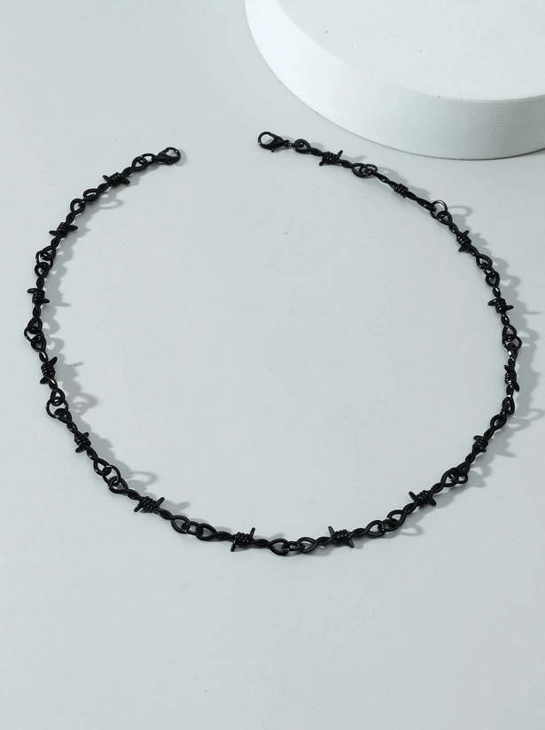 Barbed (Barb) Wire Goth / Punk Necklace