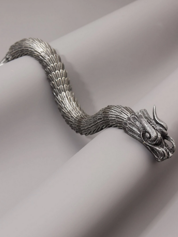 Flexible Chinese Dragon Bracelet