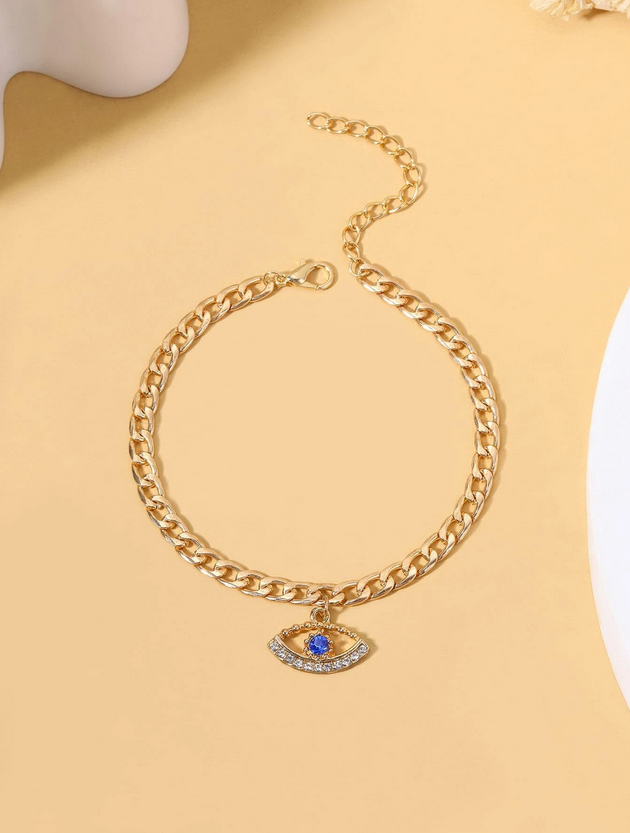 All Seeing Eye Chain Anklet