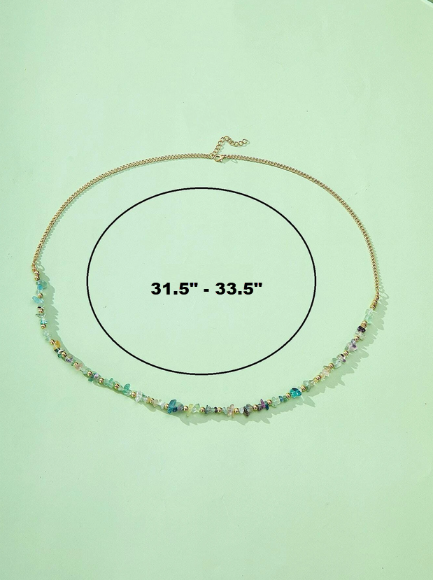 Natural Stone Waist Chain (2 styles)