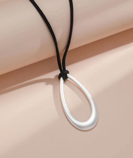 Unique Water Drop Rope Necklace