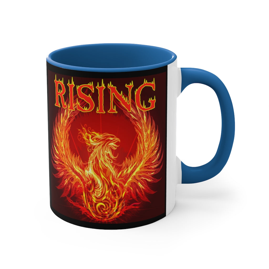 Phoenix Rising Accent Coffee Mug, 11oz
