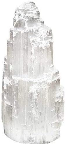 100% Natural Selenite Crystal Tower