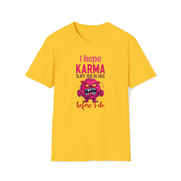 Karma Slap - Unisex Softstyle T-Shirt