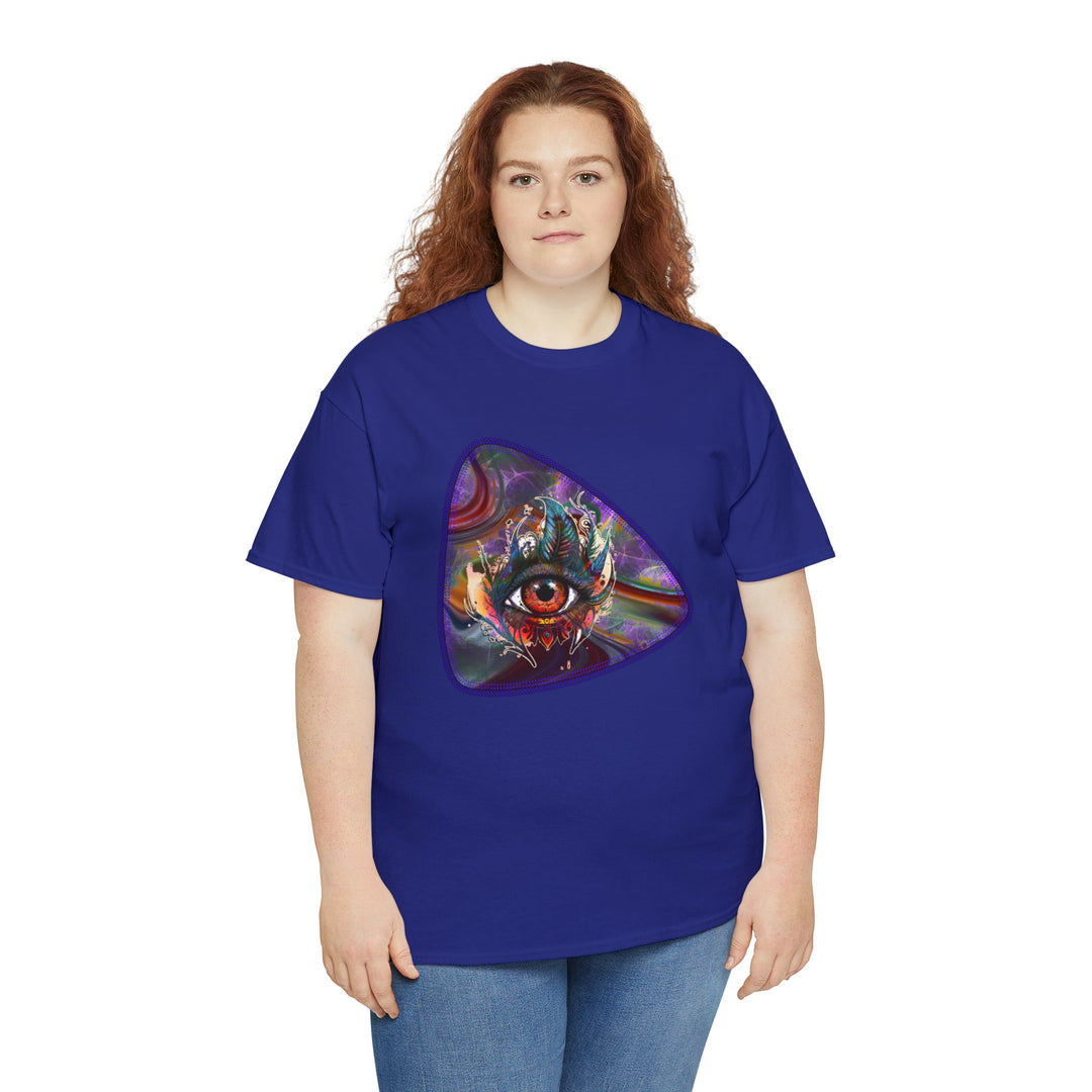 Abstract All-Seeing-Eye - Unisex Heavy Cotton Tee