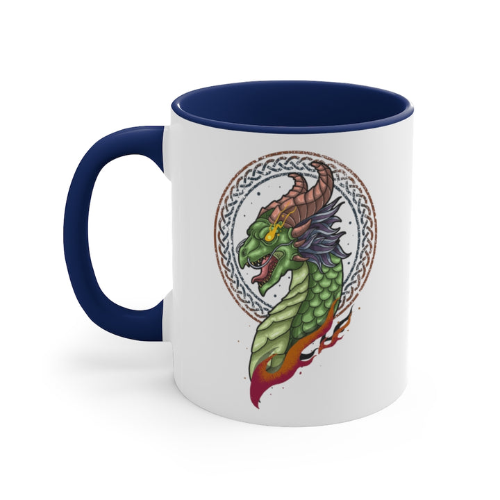 Dragon - Accent Coffee Mug, 11oz