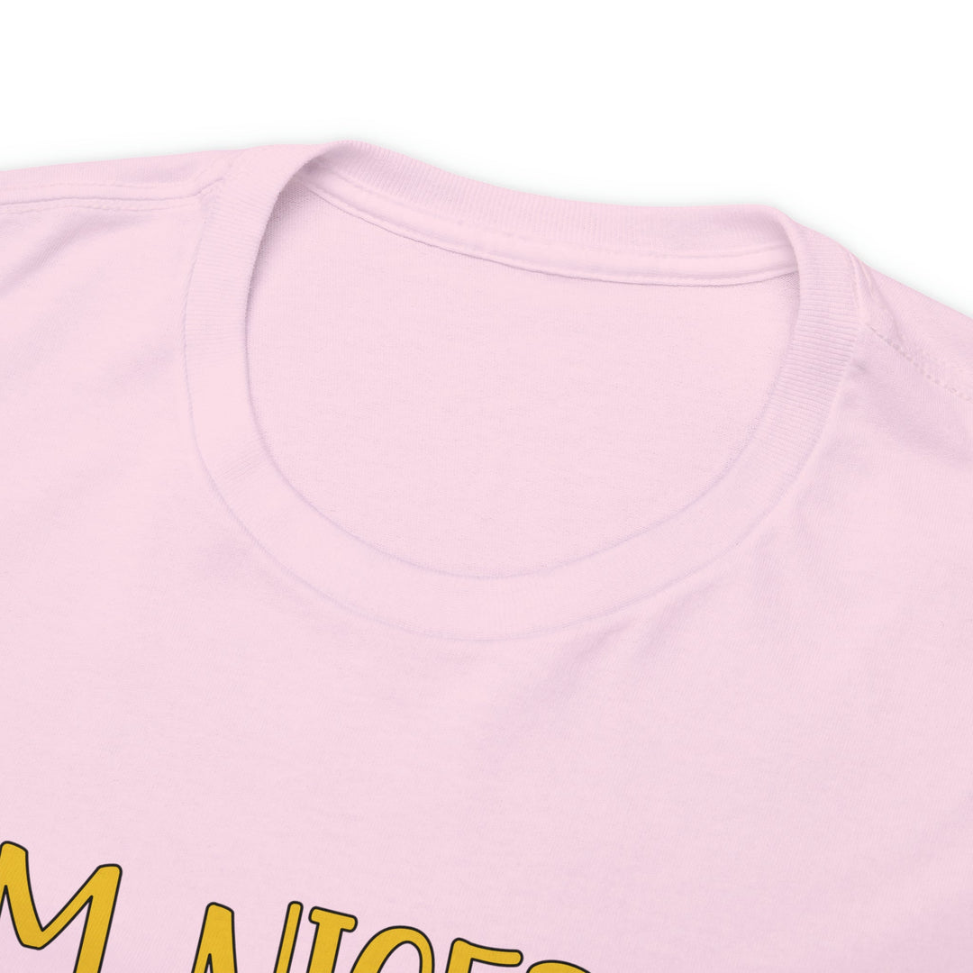 I'm Nicer Than My Face Looks - Unisex Heavy Cotton Tee
