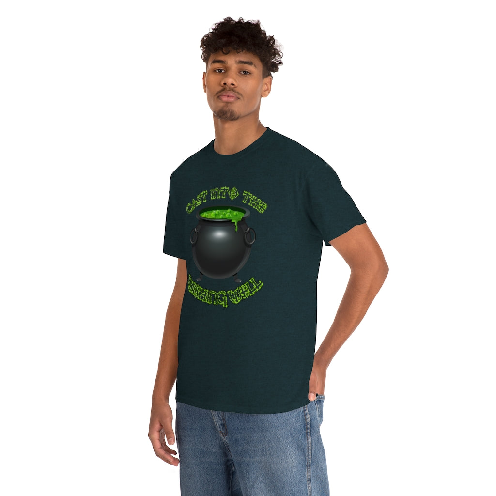 Cast Into the Wishing Well - Unisex Heavy Cotton Tee