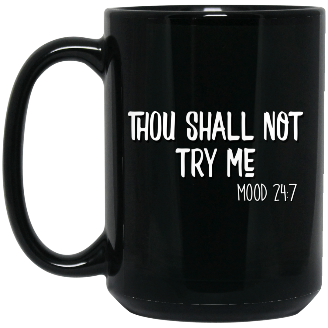 Mood 24:7 - 15 oz. Black Mug