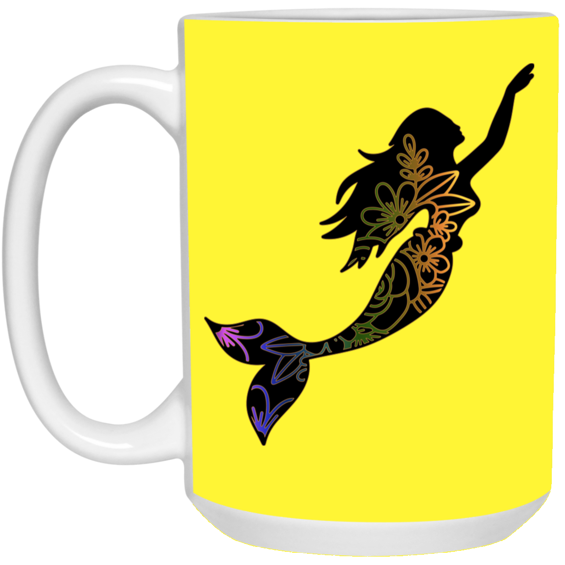 Classy Mermaid 15 oz. White Mug