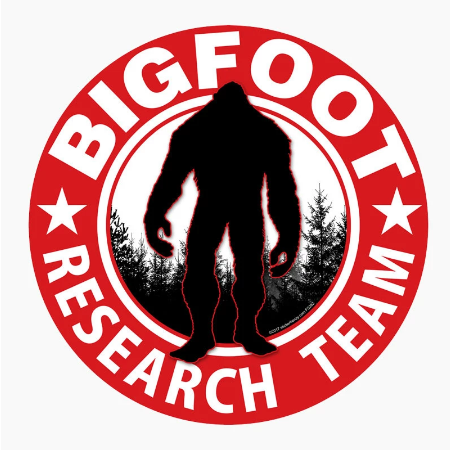 5.5" Bigfoot Research Team Red Decal