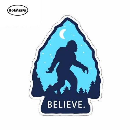 5" Believe Bigfoot Decal