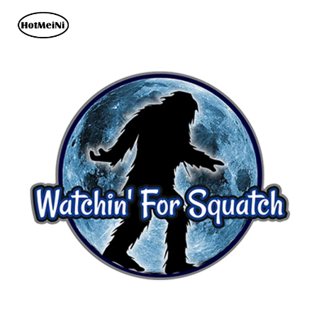 4.75" Watchin For Sasquatch Decal