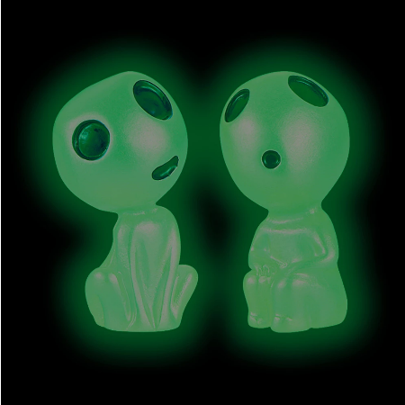 Luminous Mini Alien Dashboard Buddies (pair)