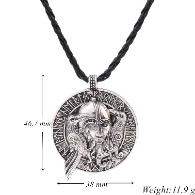 Norse Vikings Odin's Ravens Vintage Pendants Talisman Amulet
