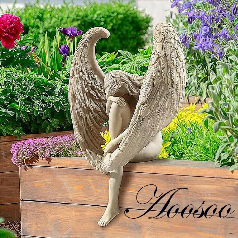 Shelf / Table / Garden Winged Angel