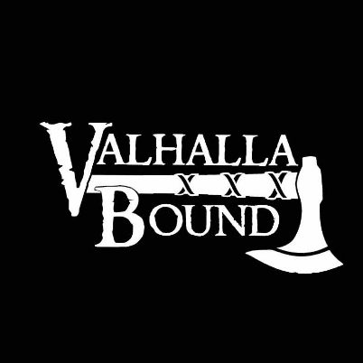 Valhalla Bound Viking Decal (Black or Silver)