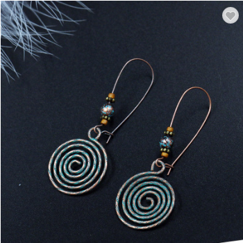 Boho Style Vintage Earring Set (8 pairs)