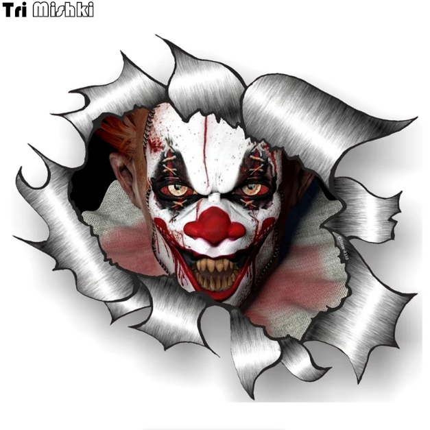 Creepy Clown Decal