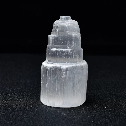 100% Natural Selenite Crystal Tower