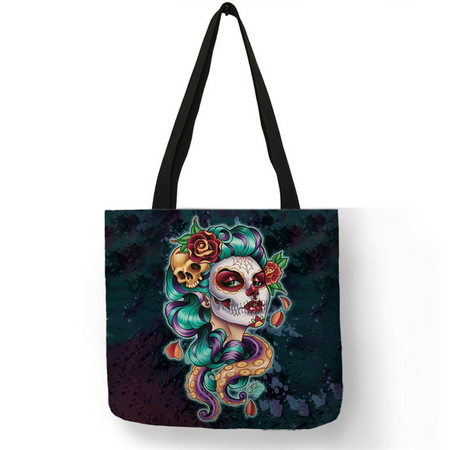 Day Of The Dead Tote Bag Style 1
