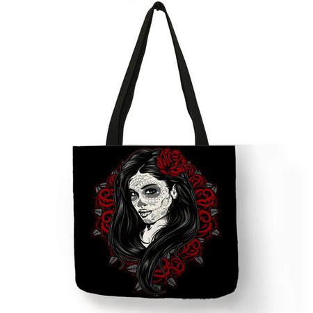 Day Of The Dead Tote Bag Style 2