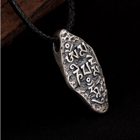 Mantra Handmade Pendant .925 Thai Silver