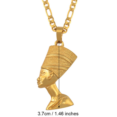 African Egyptian Queen Nefertiti Necklace