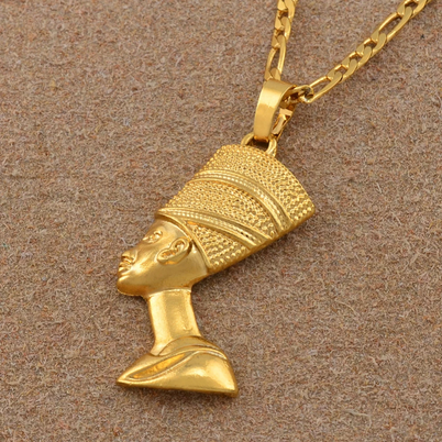 African Egyptian Queen Nefertiti Necklace