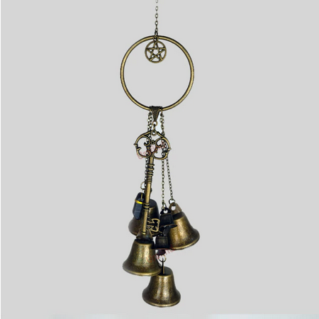 Hanging Witches Symbol Bells
