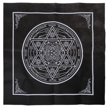 Tarot Card Cloth With Pentagram