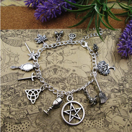 Wiccan Charm Bracelet