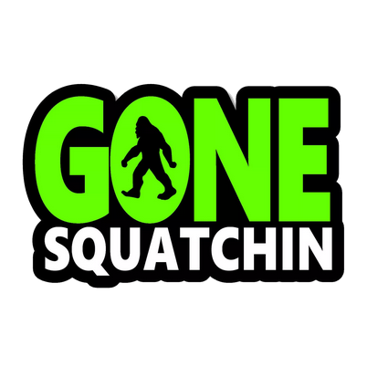 Gone Squatchin 5" Decal