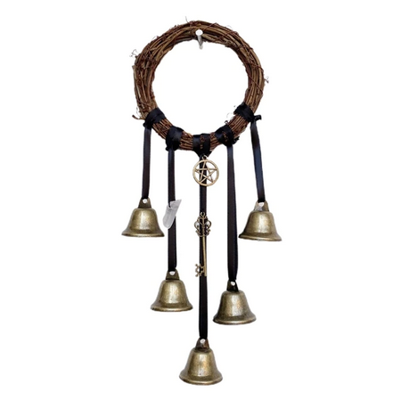 Hanging Witches Symbol Bells Style 6