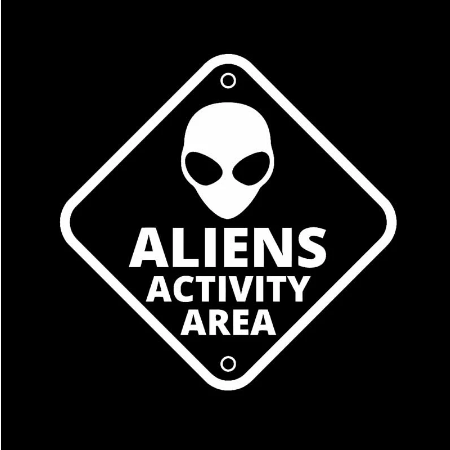 Alien Activity Area Decal