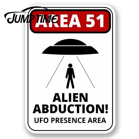 Alien Abduction Area Decal